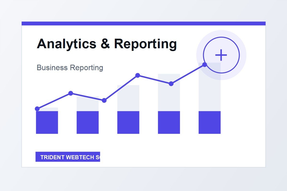 Analytics & Reporting professional service visual for international market positioning