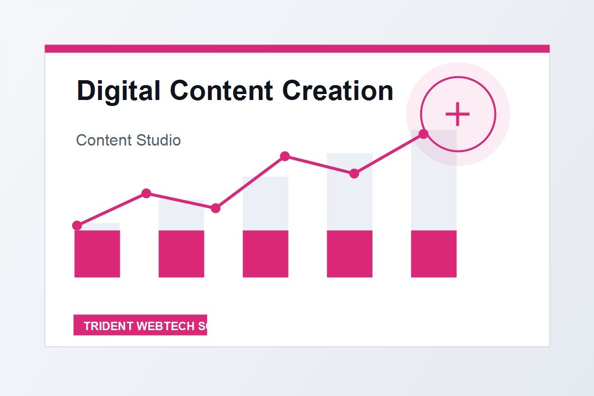 Digital Content Creation professional service visual for international market positioning