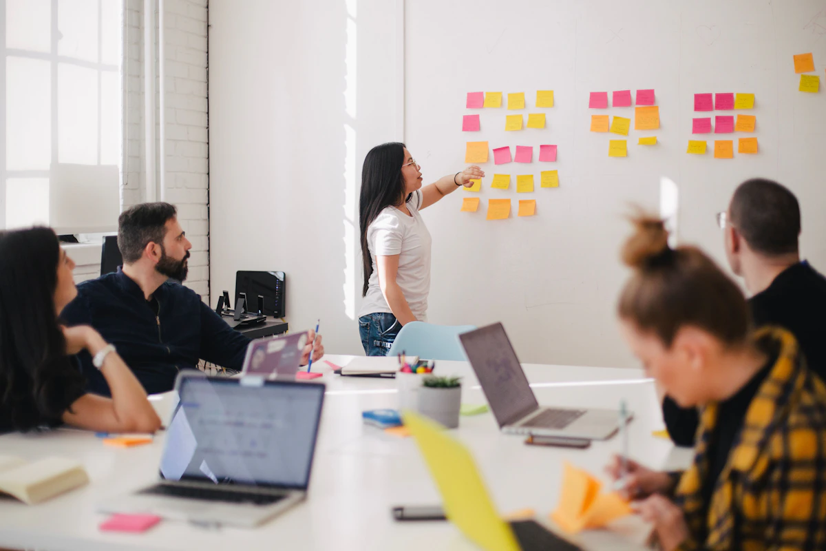 Marketing strategy planning session